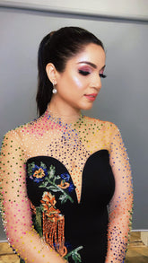 Classy Embroidered Dress